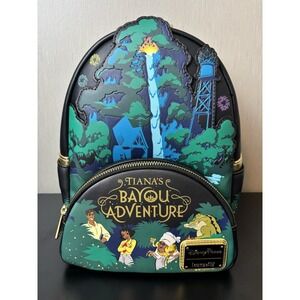 Loungefly Backpack Tianas Bayou Adventure Disney World Exclusive Princess NWT